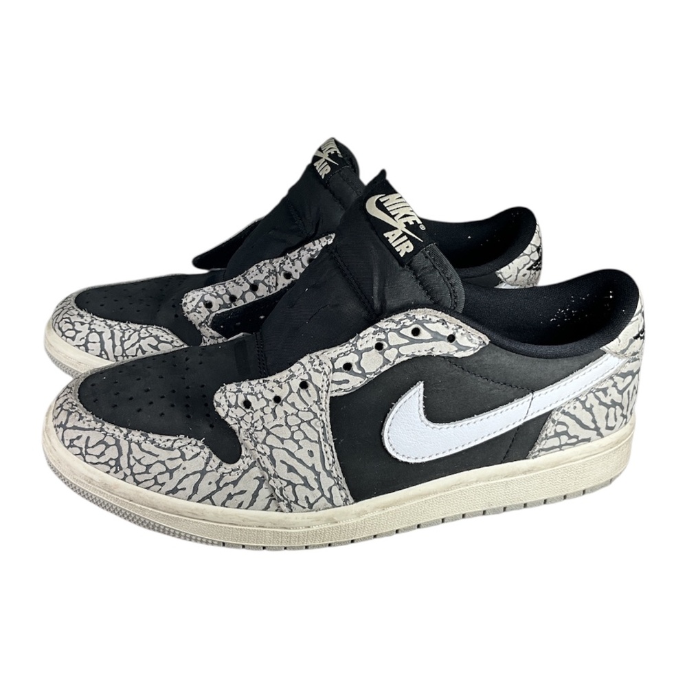 Jordan 1 Retro OG Low Black Cement lightly Used Size 7